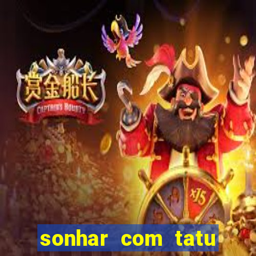 sonhar com tatu jogo do bicho